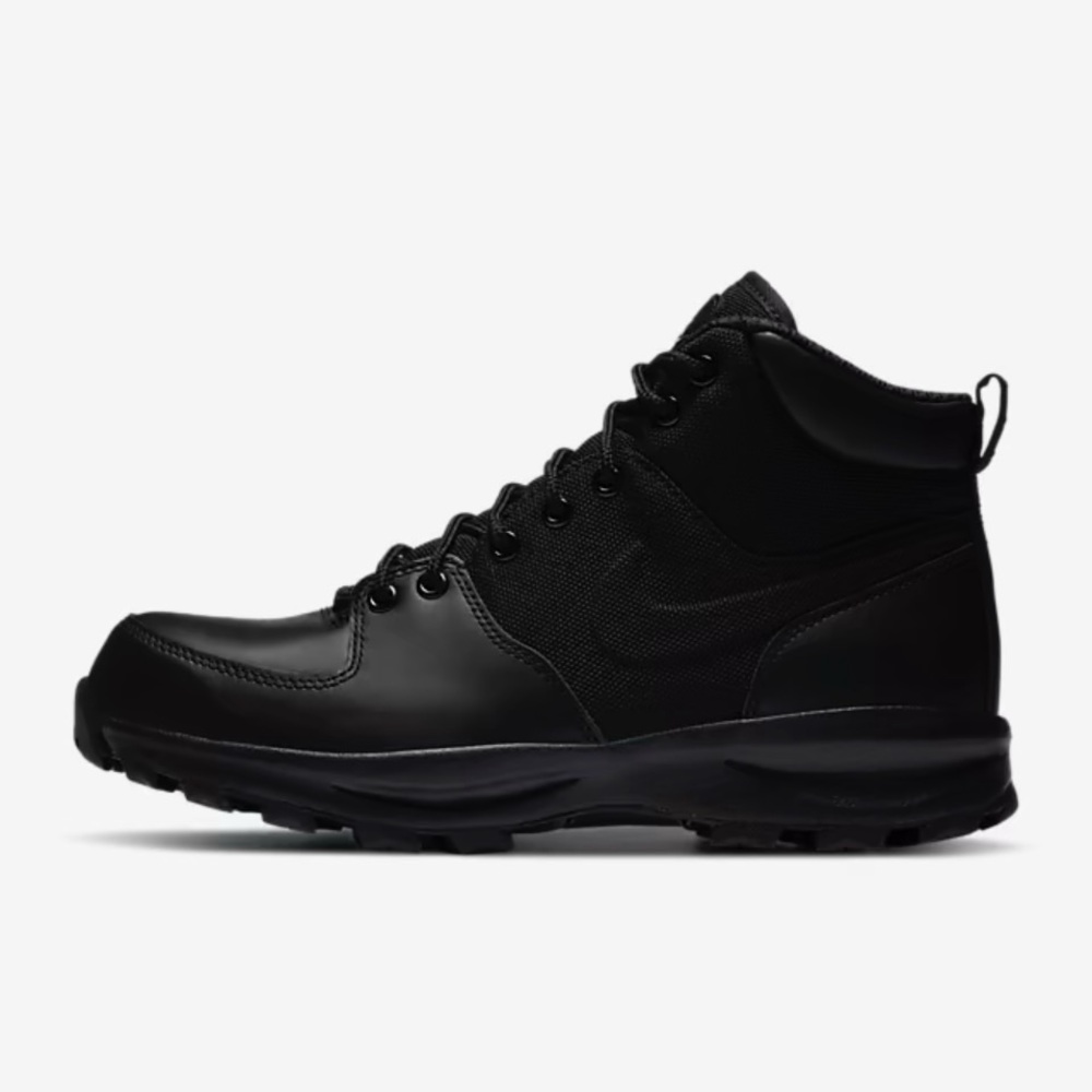 Nike Black High-Top Boots with Lace-Up Design Pre-Owned